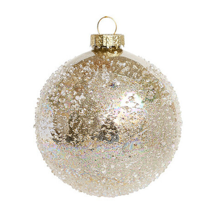 Шар "Лед. дождь" туман. 8см AXM161