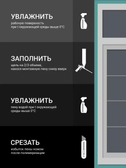 Монтажная пена профессиональная всесезонная DONEWELL 70