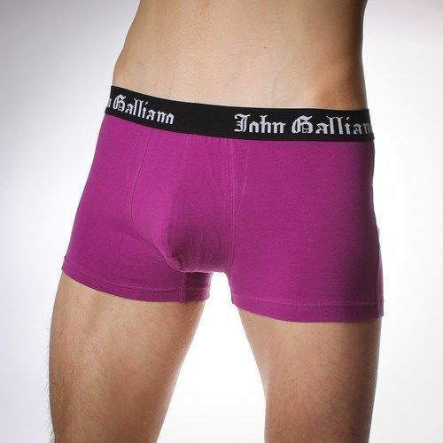 Мужские трусы боксеры John GaLLiano сиреневого цвета