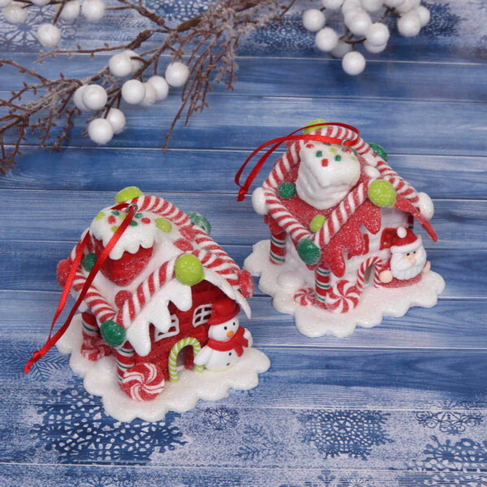 Подвеска Сandy «Снежные фантазии» 8х7,5х8,7 см, в ассортименте