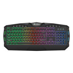 Клавиатура и мышь комплект Intro GXZ990 игровой 1200-3600dpi + коврик + гарнитура черный