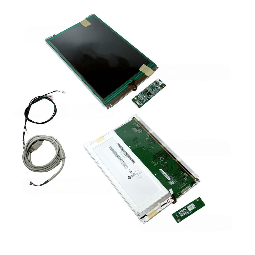 Экран ТФТ для пароконвектомата ПКА ПП2 G084SN05 V9 (RTP + USB touch screen cable)