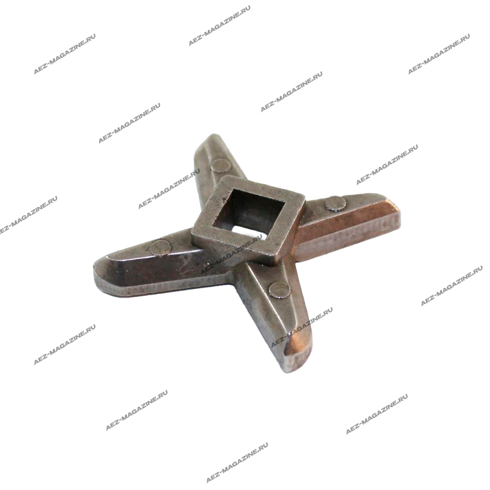 Нож для мясорубок Помощница Беларусь, посадка 8,2х8,2мм, D-47мм, толщина 7,5мм