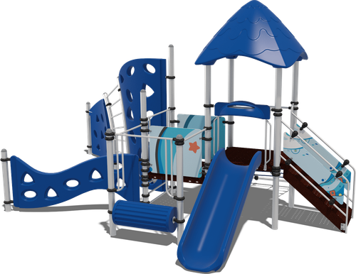 Детский городок Санторини (комплектация 3, паттерн Fairytale)