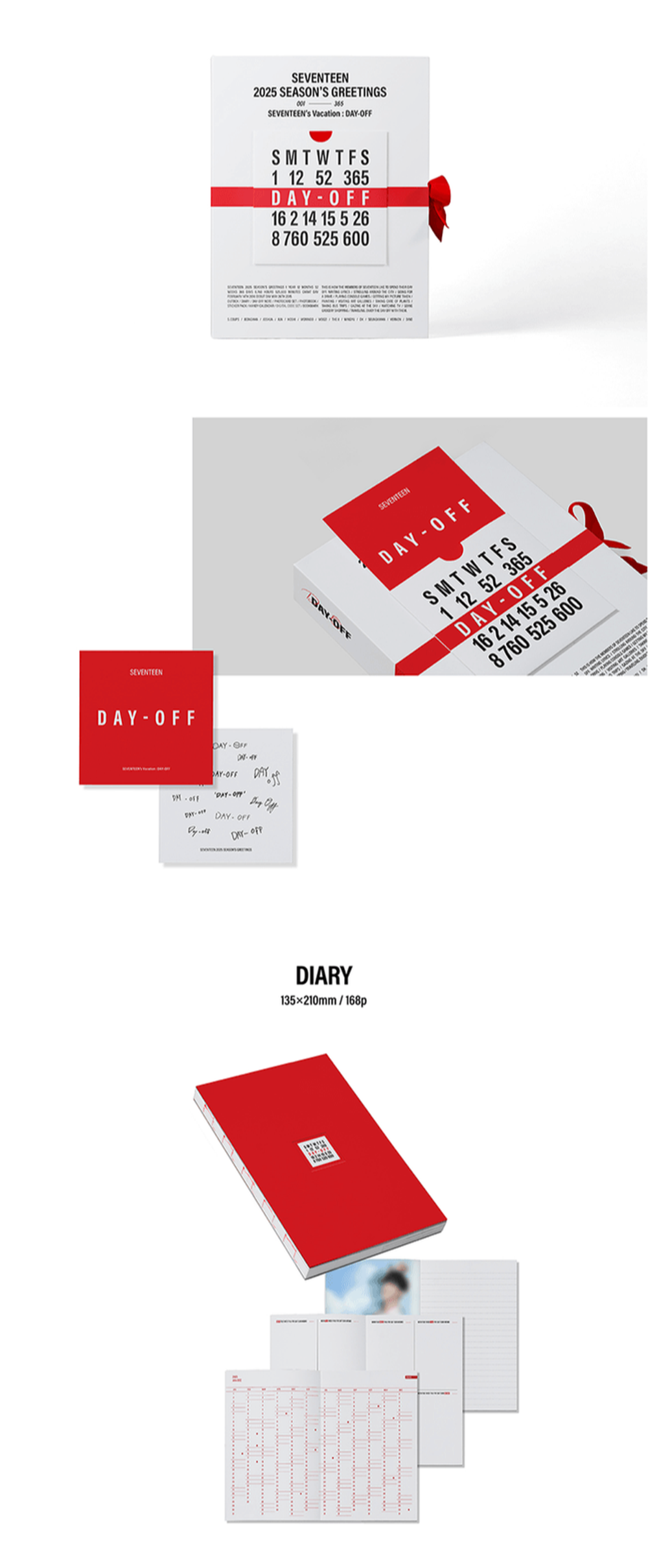 Набор SEVENTEEN 2025 SEASON'S GREETINGS