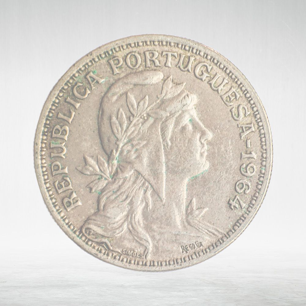 Portugal, 50 Centavos, 1964, VF