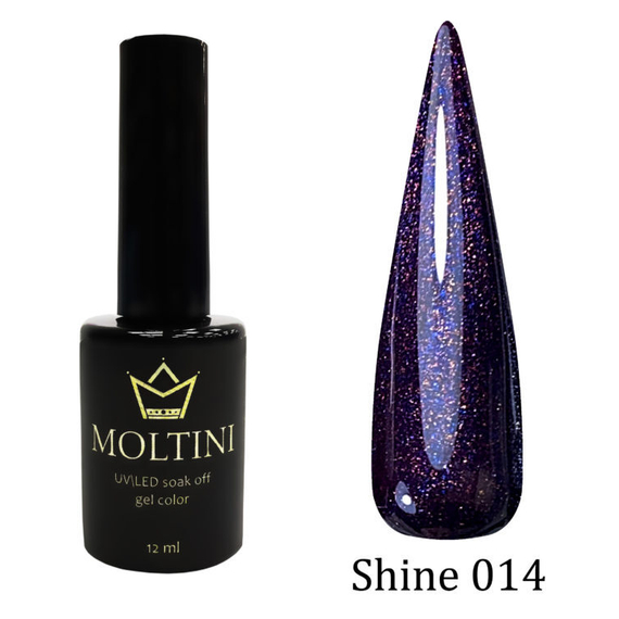 Гель-лак Moltini Shine 014, 12 ml