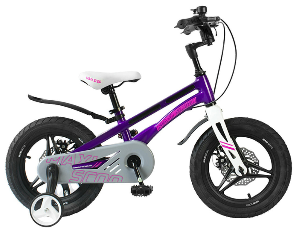 Детский велосипед Maxiscoo Ultrasonic Deluxe Plus 14 (2022)