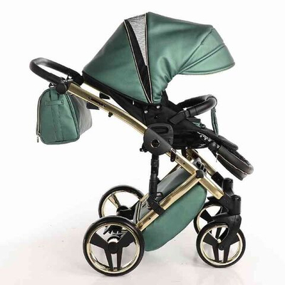 Детская коляска Junama Diamond 3 в 1 (зеленый)