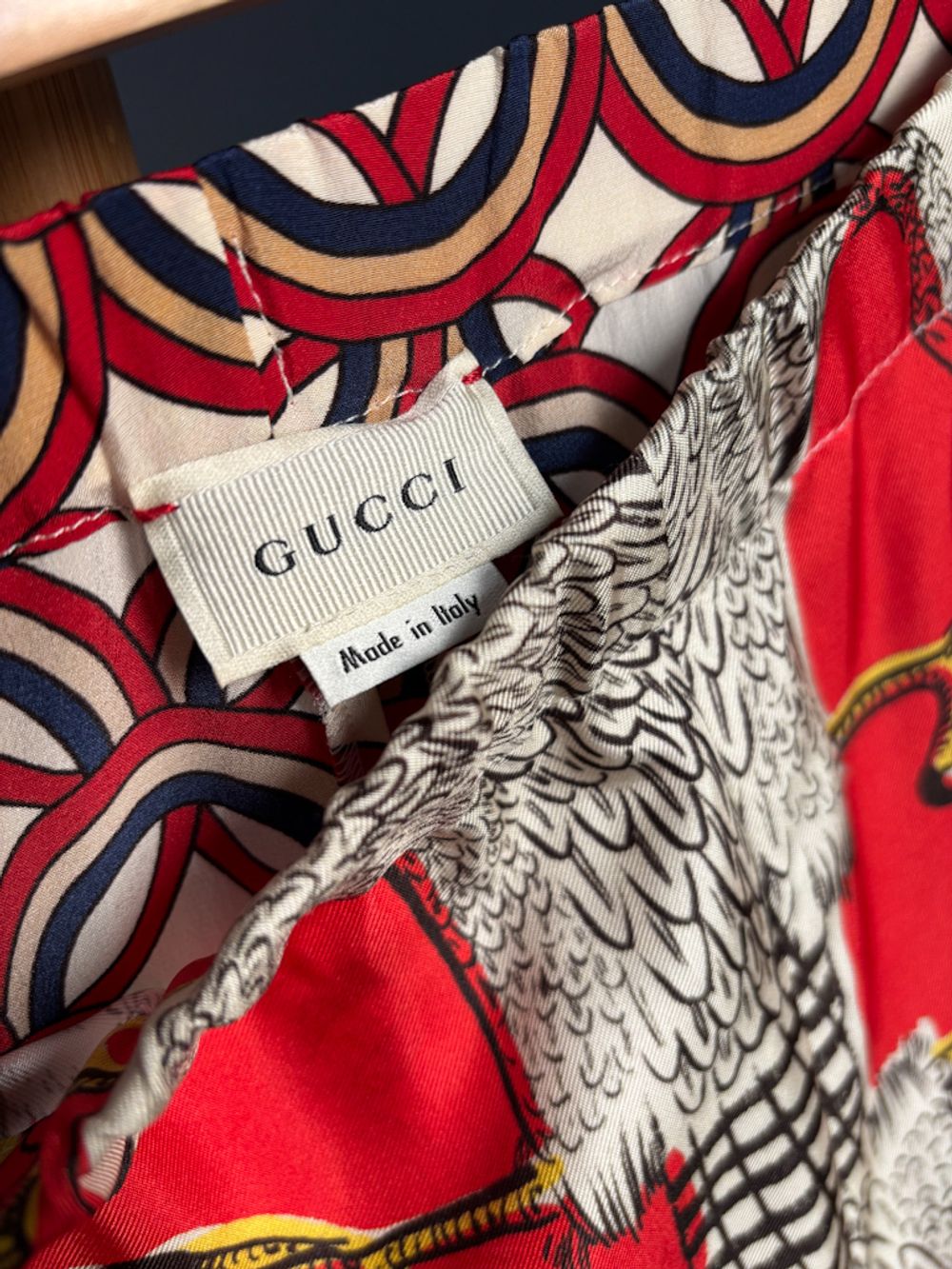 Шелковые брюки Gucci, 152