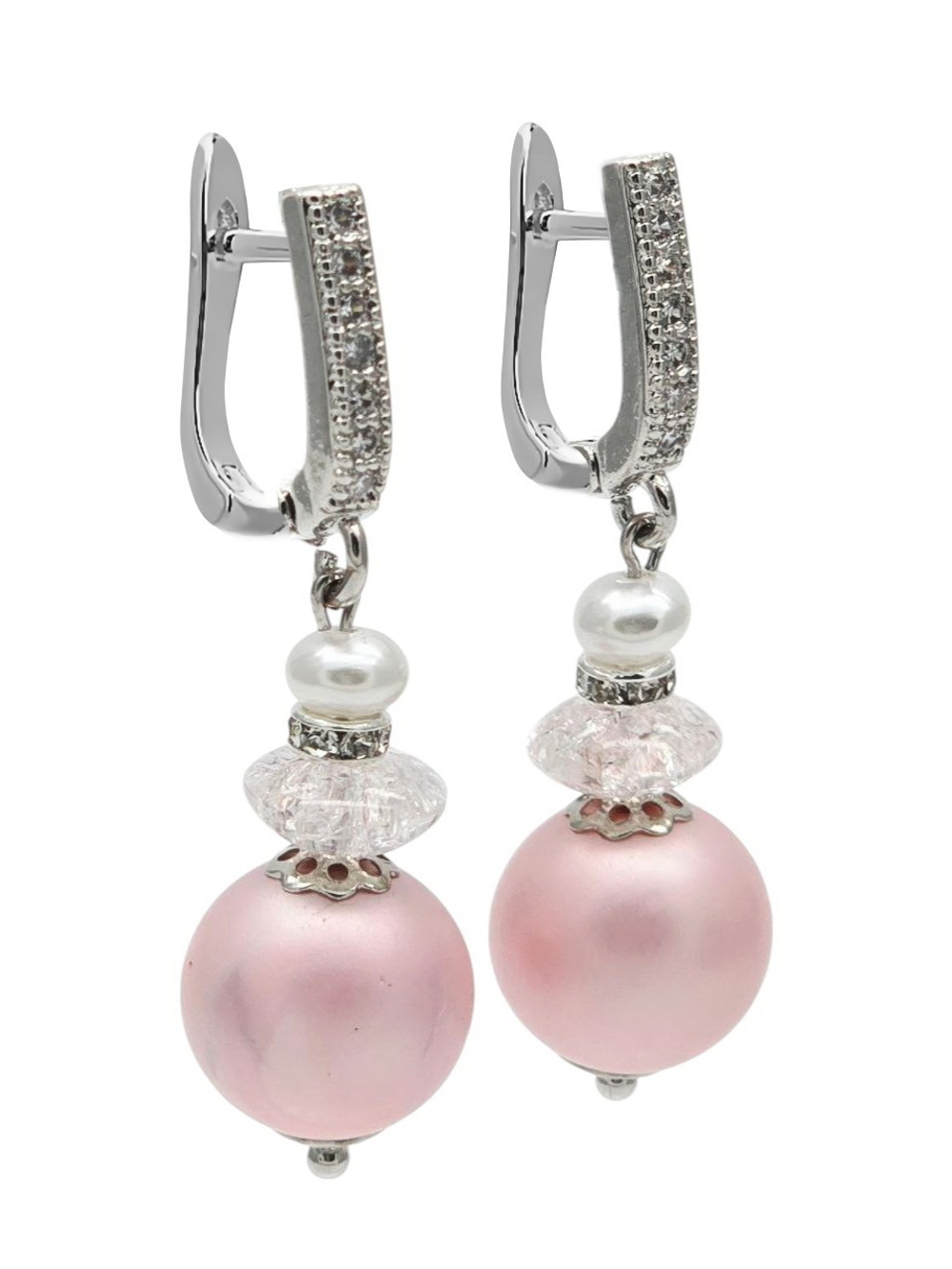 91003220 Серьги Selena Pearls