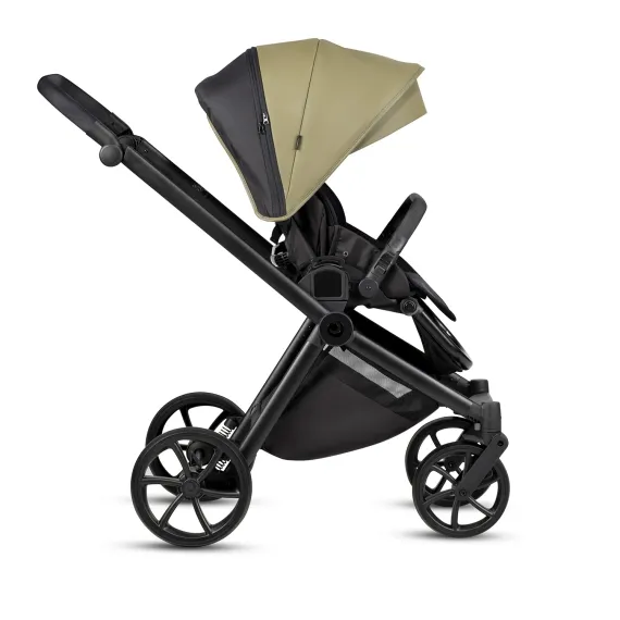 Коляска 2 в 1 Tutis Mio 3+ Leather Olive