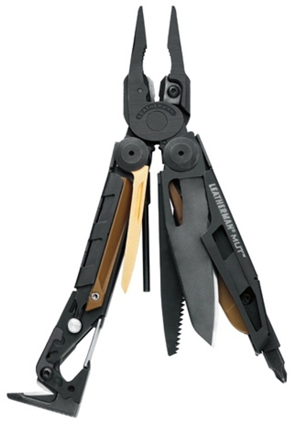 Мультитул Leatherman MUT, 16 функций, черный,  нейлоновый чехол MOLLE 850122N