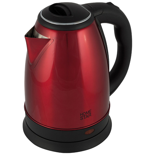 Чайник HOMESTAR HS-1010 стальной, красный (003014)