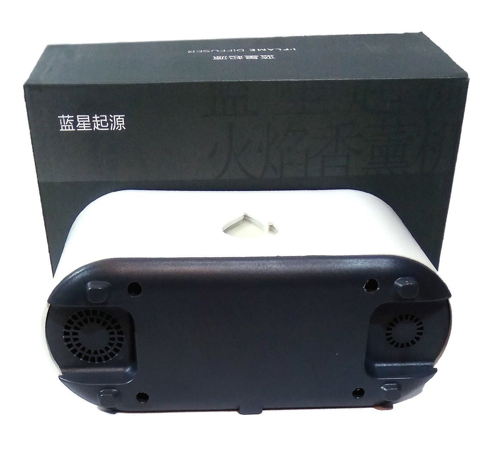 Портативный аромадиффузор с низким уровнем шума, настольный ночник, увлажнитель воздуха для офиса, спальни, бара, эффект камина i-FLAME