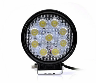 Прожектор LED -круг  27W (110*35) 9SMD 1150Lm 6000К 9-36v (шт) G0006-35мм/GZ003