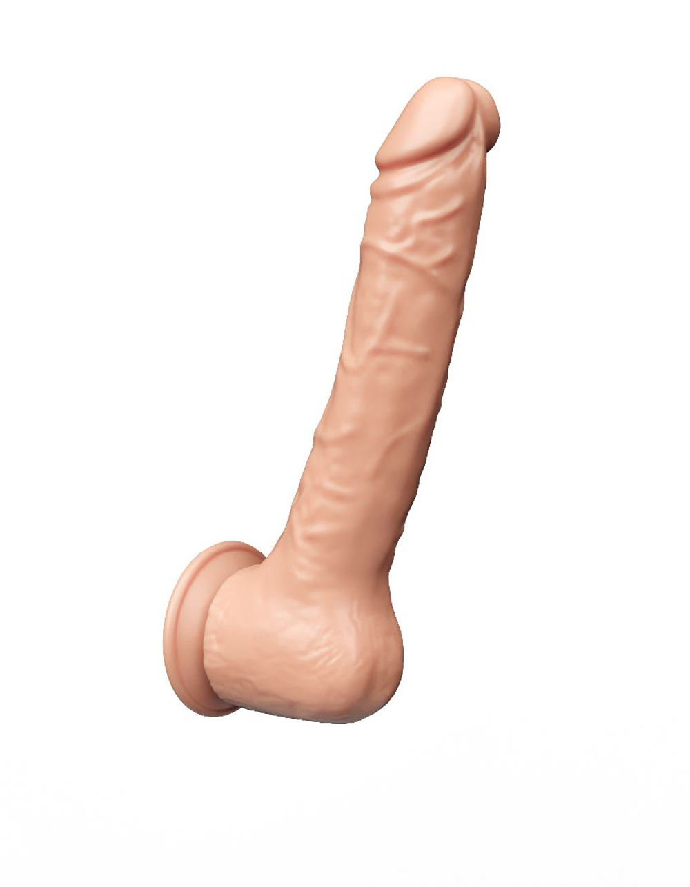 Фаллоимитатор LOVETOY 102600 на присоске, рельефный, 19 см