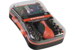 Отвертка-трещотка с битами и торцевыми головками PATRIOT SPS-46 46 предметов Patriot (1165) 350003304