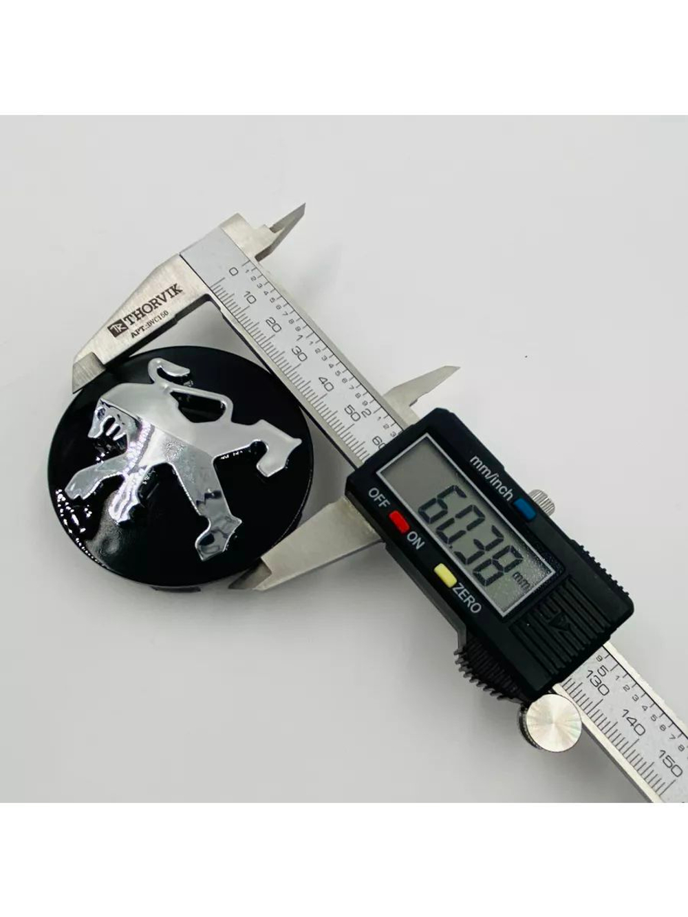 Колпачки на литые диски с эмблемой Peugeot 61 мм 4 шт