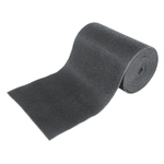 Коврик-дорожка Vortex ТРАВКА 0.90х15 м противоскользящий, серый