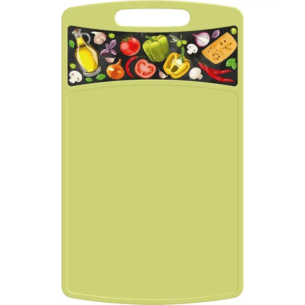 Доска разделочная Bergamo прямоугольная 260x155x3,5мм (салатовый)