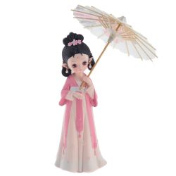 GAEM Фигурка декоративная "Гейша", L15 W15 H25 см, 2в.