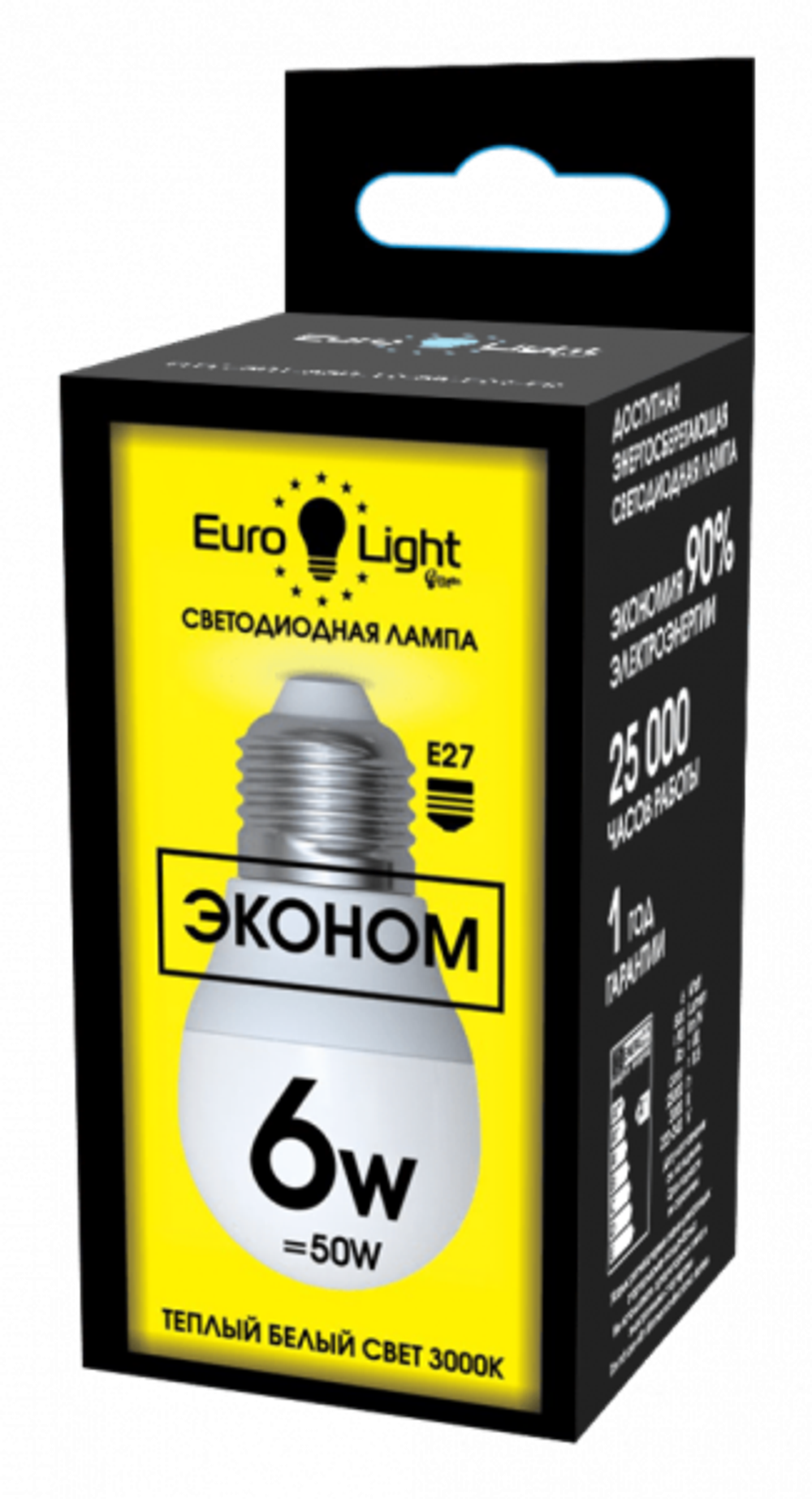 Лампа ELEC-512-G45-6-3K-E27-FR