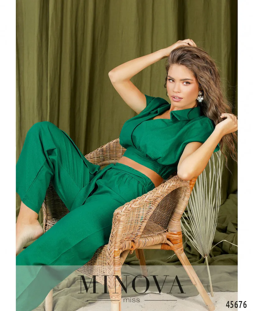 Костюм 2182-зеленый Minova