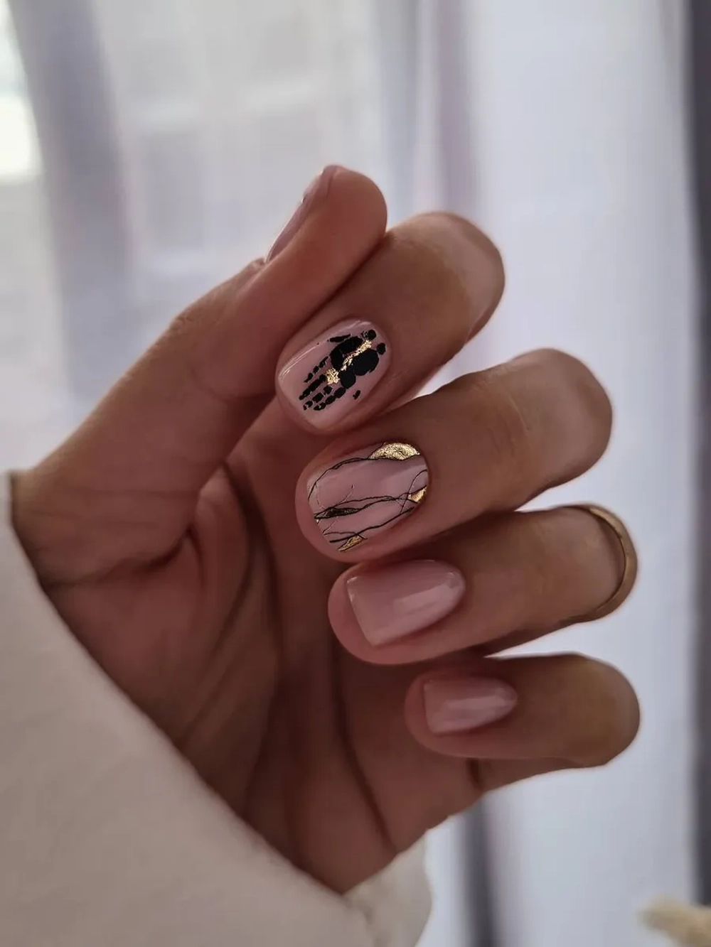 Lucky Rose Слайдеры наклейки для ногтей Foil 152