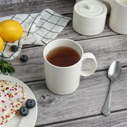 Кружка 370 мл белая d 8,2 см h10 см   Noble [6]