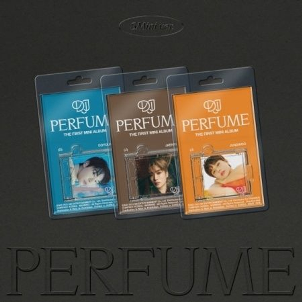 Альбом NCT DOJAEJUNG - Perfume 1st Mini Album SMini (Smart Album) 3 Version SET