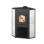 Камин ЭТНА (ДТ-4С) угловой "Бежевый" Ø 115мм