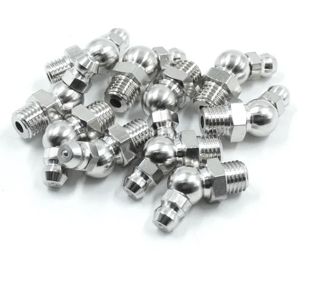 Тавотница (прессмасленка) 45град,Х10