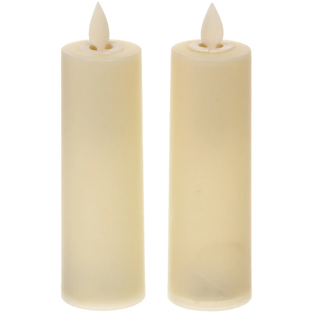 Сувенир с подсветкой «Свеча - Темная ночь» 3,8*12,5 см (набор 2 шт)