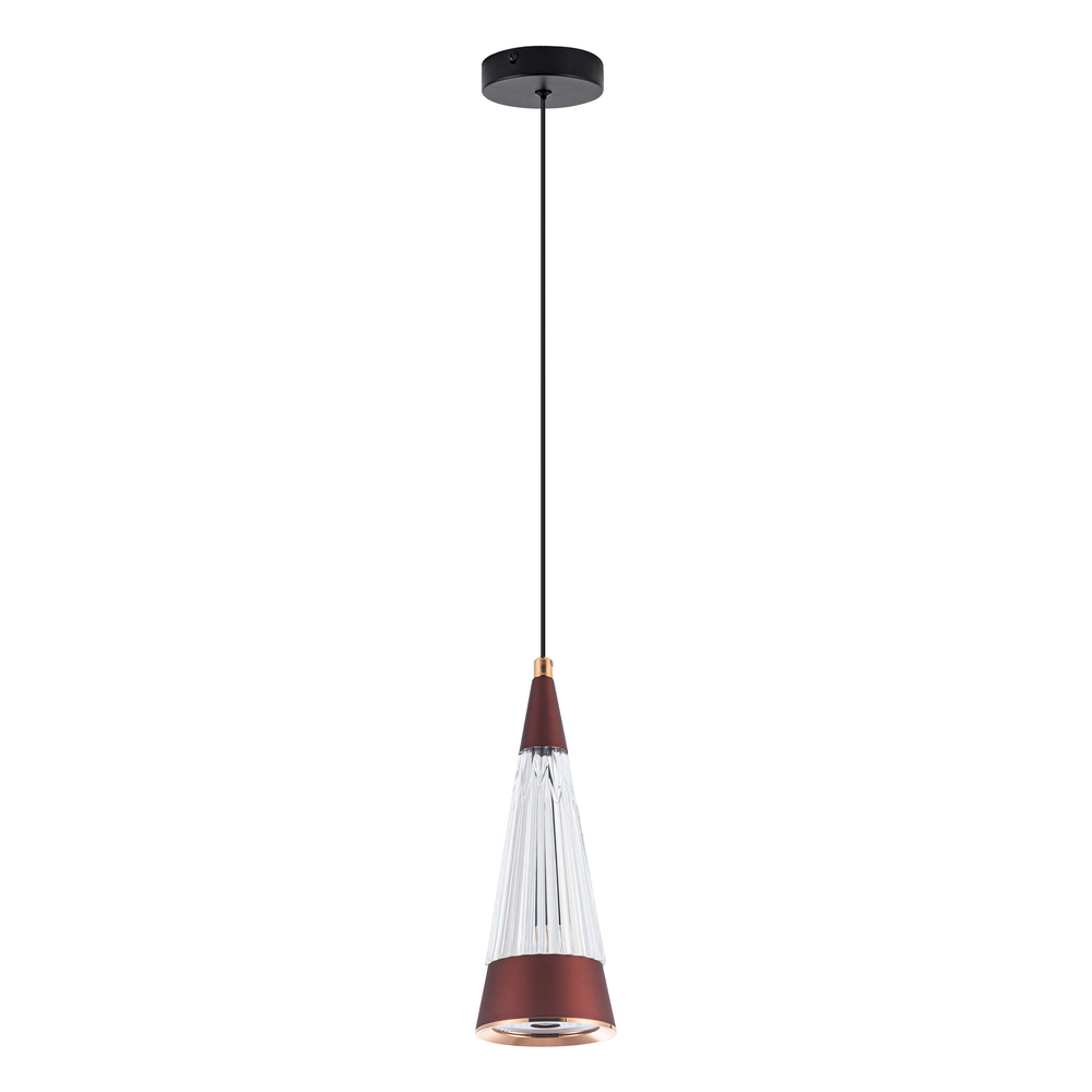Подвесной светодиодный cветильник LED4U L7121-1 BR