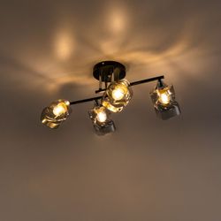 Citilux Клаус CL134145 Люстра потолочная Чёрная