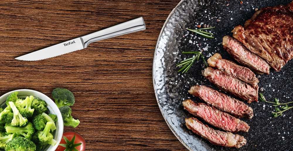Набор ножей для стейка Tefal Expertise 4 предмета K121S414