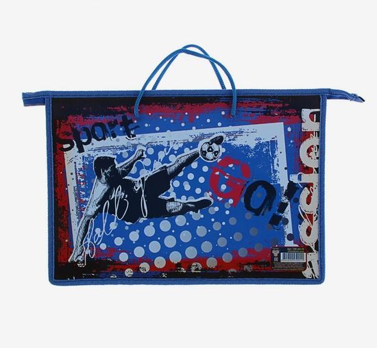 Папка на молнии А4 ПВХ Фубол