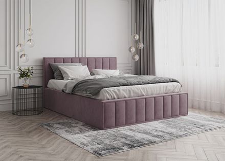 Кровать "Лана" (М) 1,2 (Пудра), ДСВ-Мебель, г. Пенза