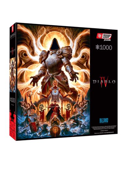 Пазл Good Loot Diablo IV Inarius The Father - 1000 элементов (Gaming серия) / Пазл по мотивам игры «Diablo IV», Отец Инарий