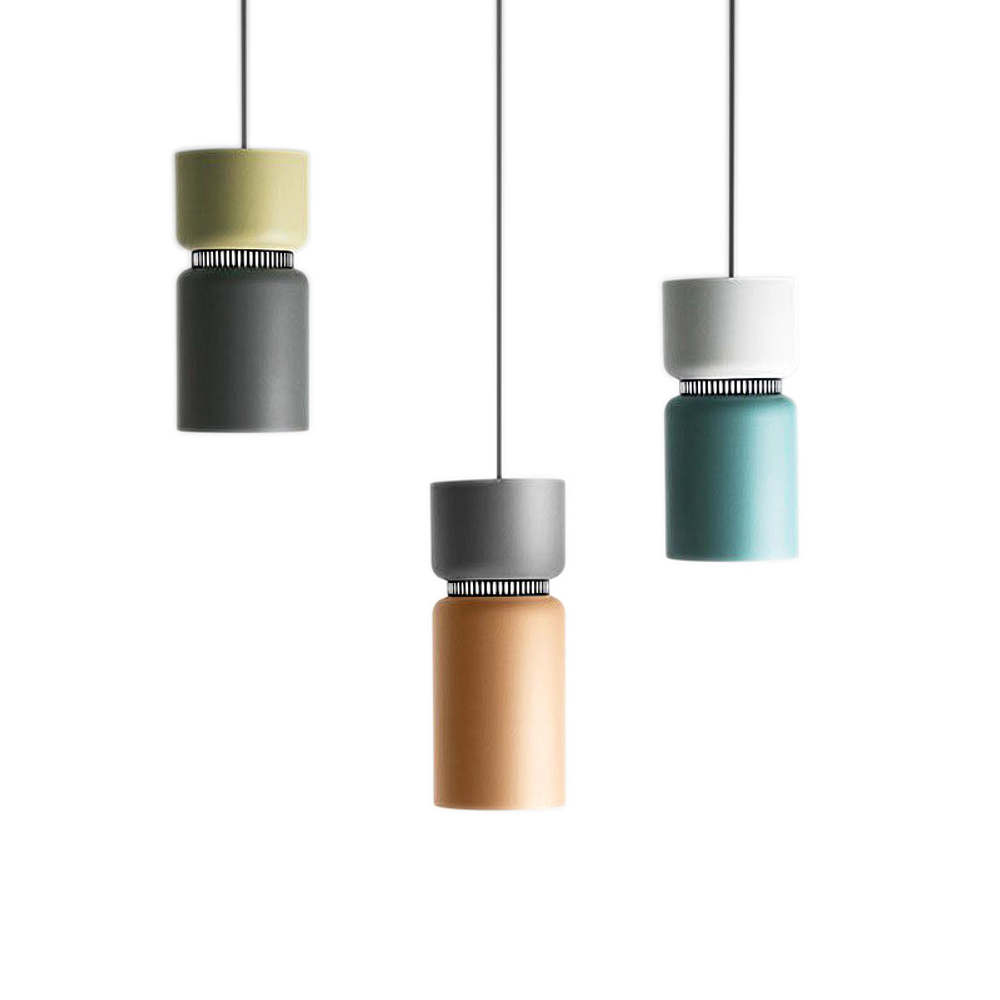 Pendant design lamp  ASPEN S40 by B.Lux (White+Grey)