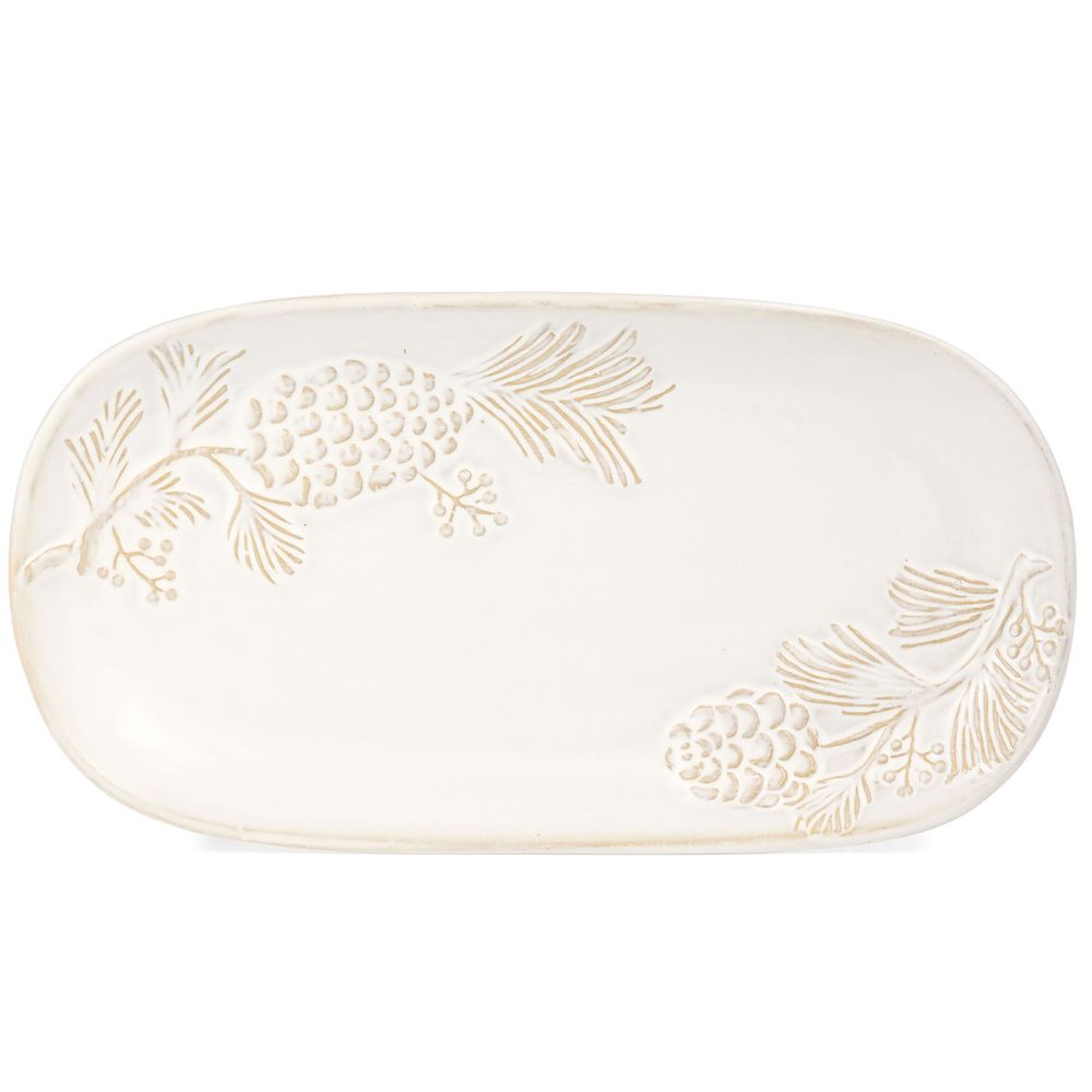 БЛЮДО СЕРВИРОВОЧНОЕ КОЛЛЕКЦИЯ "PINE CONES", 30,2*16*3,1 СМ