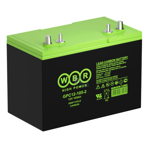 Аккумулятор WBR GPC 12-105-2 (AGM+CARBON)