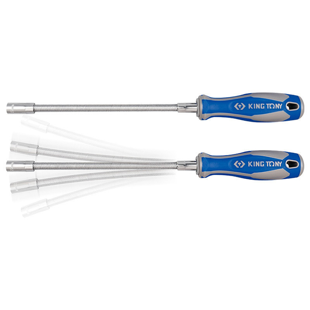 KING TONY (1453-06) Гибкая торцевая отвертка для хомутов 6 x 190 мм