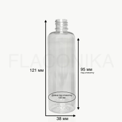 Флакон ПЭТ 100 мл (18) Италия коричневый