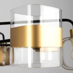 Citilux Бертон CL140181 Люстра потолочная Бронза