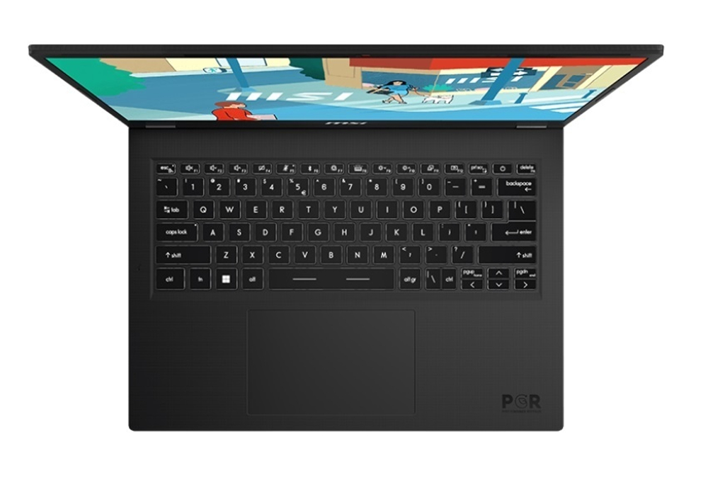 Ноутбук  MSI Modern 14H 14 ", Core i7, 16 Гб RAM, 512 Гб SSD, Iris Xe Graphics, Черный