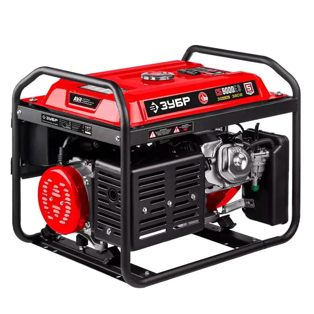 ЗУБР СБ-8000Е-3 бензиновый генератор