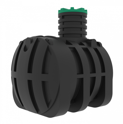 Емкость подземная пищевая Мультпласт ДПВ5500 5500 л. горизонтальная (2820x1820x2725см;205кг;черный) - арт.555434.63