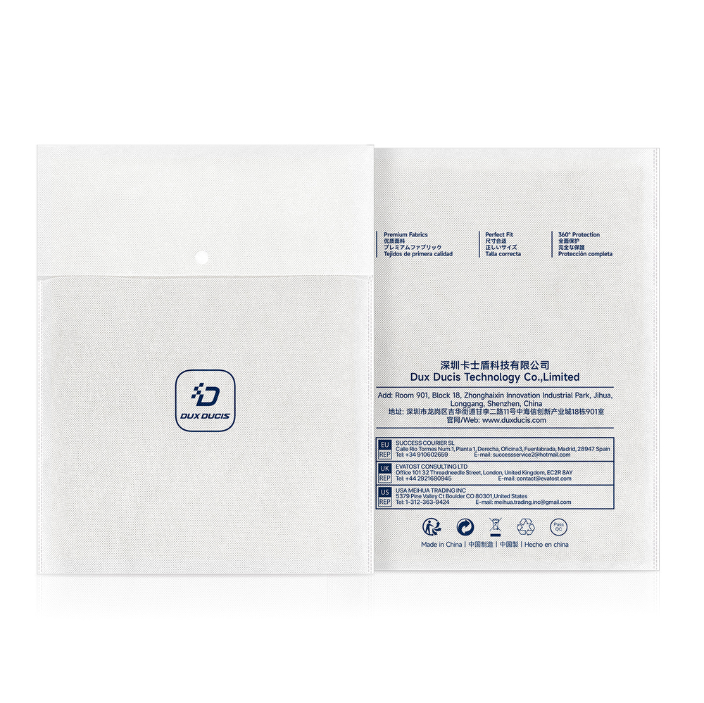 Ручная сумка белый с хаки цвет ультратонкая для ноутбука или планшета до 16 дюймов, серия AURA Series Handbag от Dux Ducis